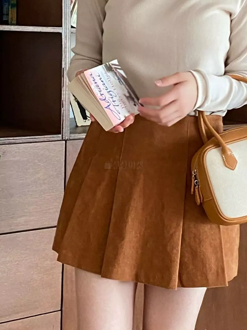 Dawning - Korean Women Fashion - #momslook - Wrinkle Skirt - 3