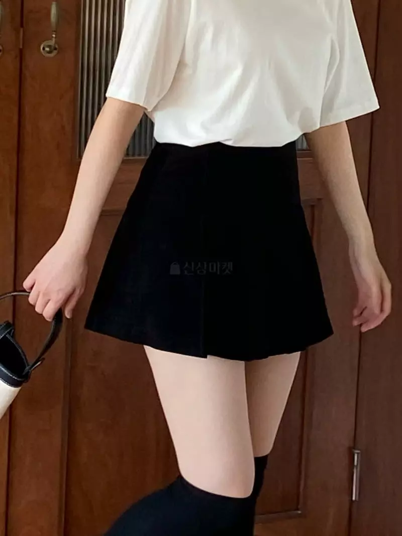 Dawning - Korean Women Fashion - #momslook - Wrinkle Skirt - 5