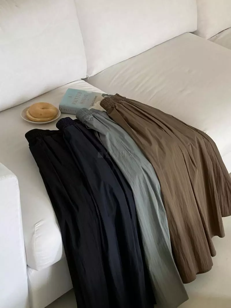 Dawning - Korean Women Fashion - #momslook - Nomal Wrinkle Skirt - 11