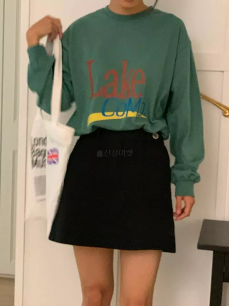 Dawning - Korean Women Fashion - #momslook - Ggomo Loose Tee - 3