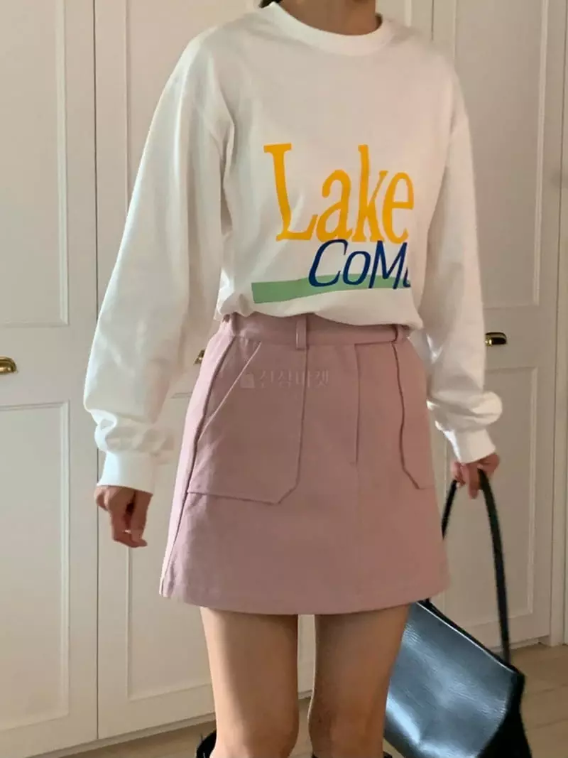 Dawning - Korean Women Fashion - #momslook - Ggomo Loose Tee - 5