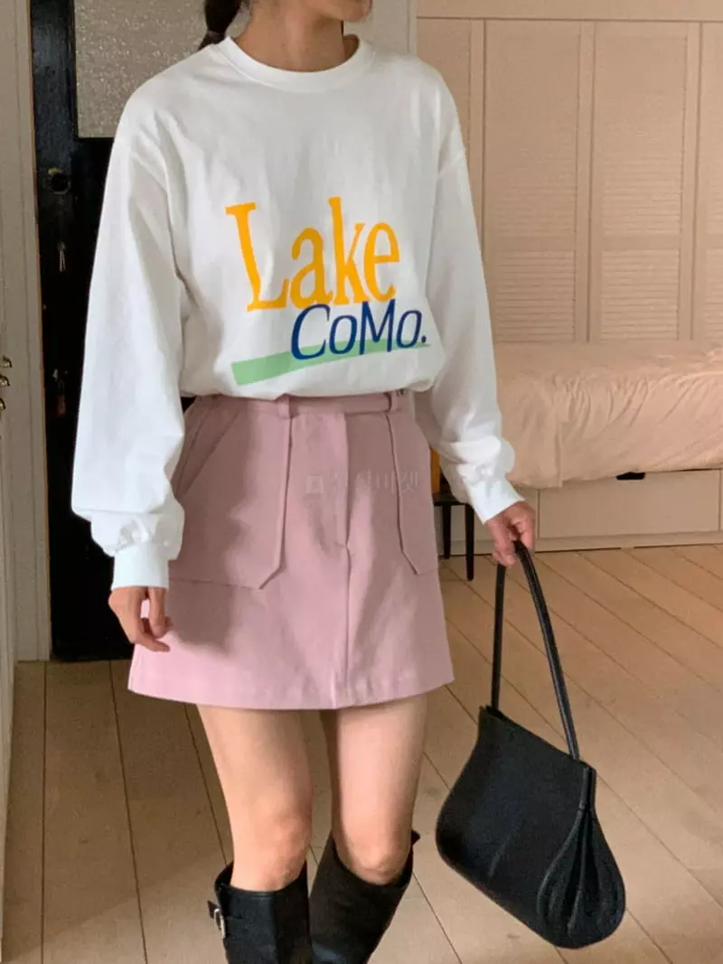 Dawning - Korean Women Fashion - #momslook - Ggomo Loose Tee - 7