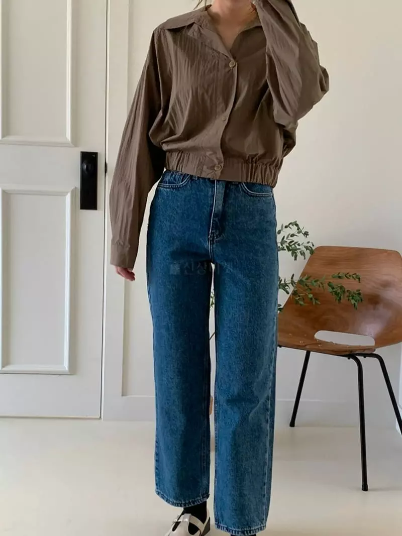 Dawning - Korean Women Fashion - #momslook - Semi Jeans