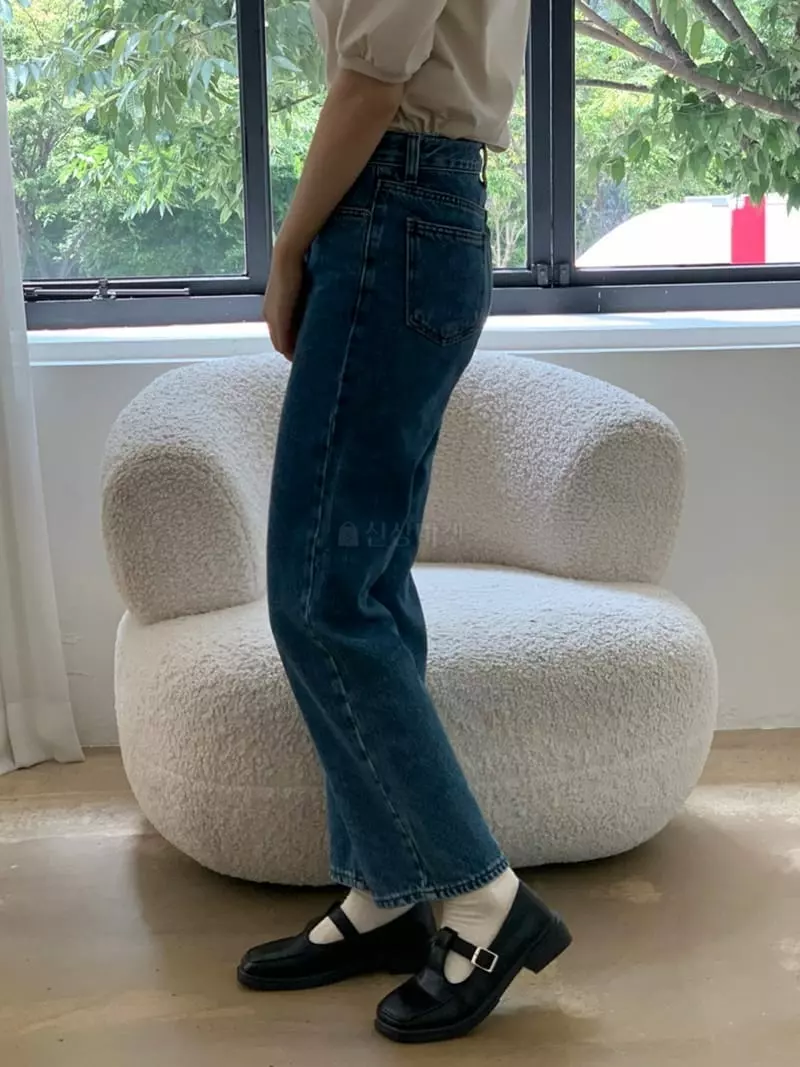 Dawning - Korean Women Fashion - #momslook - Semi Jeans - 5