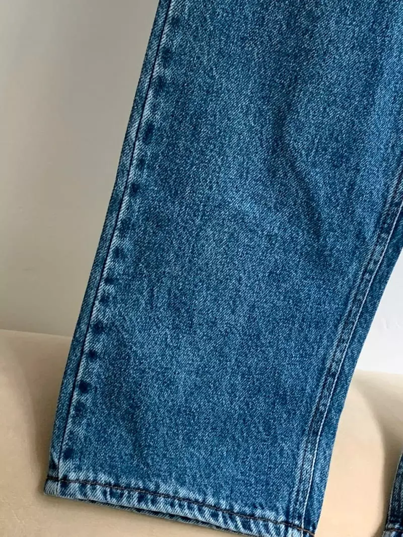 Dawning - Korean Women Fashion - #momslook - Semi Jeans - 9