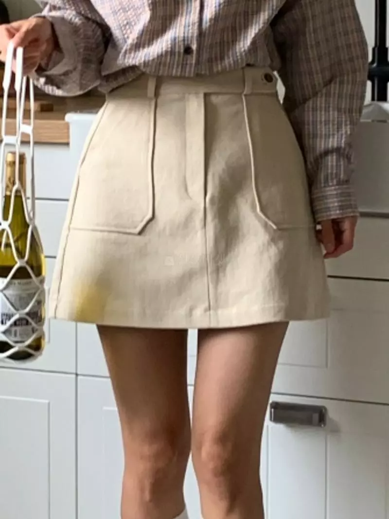 Dawning - Korean Women Fashion - #womensfashion - Low M ini Skirt