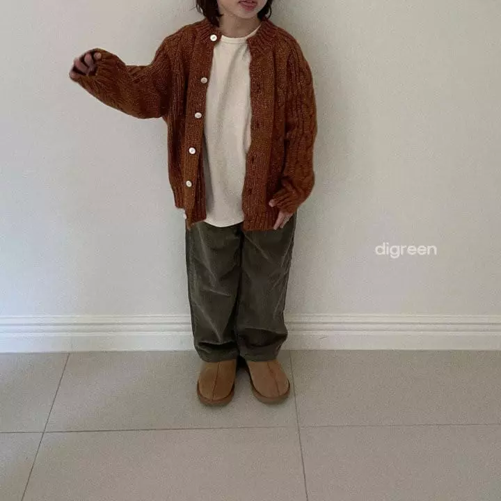 Digreen - Korean Children Fashion - #Kfashion4kids - Rainbow Cardigan - 9