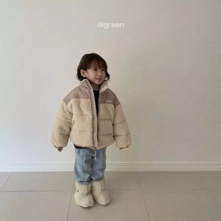 Digreen - Korean Children Fashion - #kidzfashiontrend - Butter Duck Padding Jacket - 4