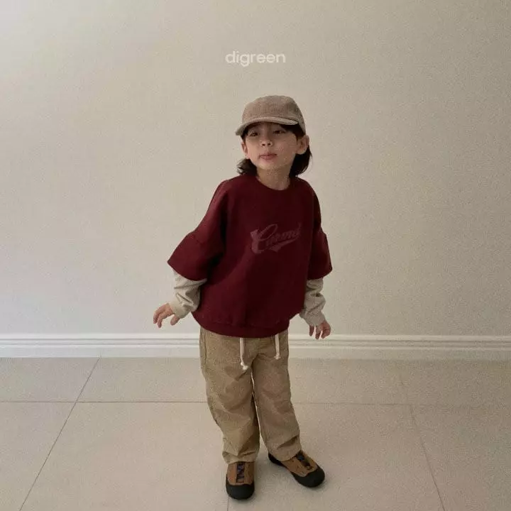 Digreen - Korean Children Fashion - #kidzfashiontrend - Camel Sweatshirt - 4