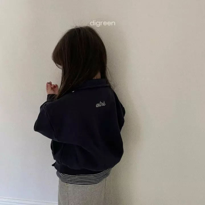 Digreen - Korean Children Fashion - #childofig - Antre Collar Zip-up - 9