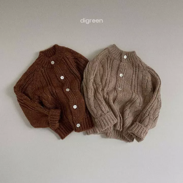 Digreen - Korean Children Fashion - #childofig - Rainbow Cardigan