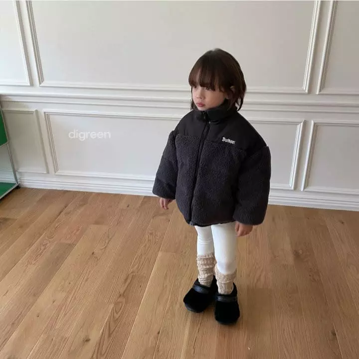 Digreen - Korean Children Fashion - #childofig - T Rib Leggings - 8