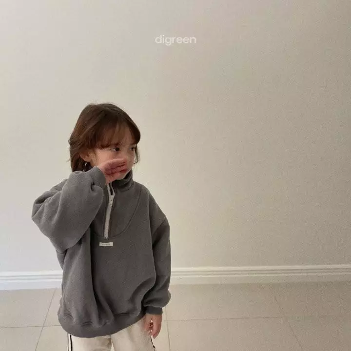 Digreen - Korean Children Fashion - #childofig - Fleece Zip-up - 7