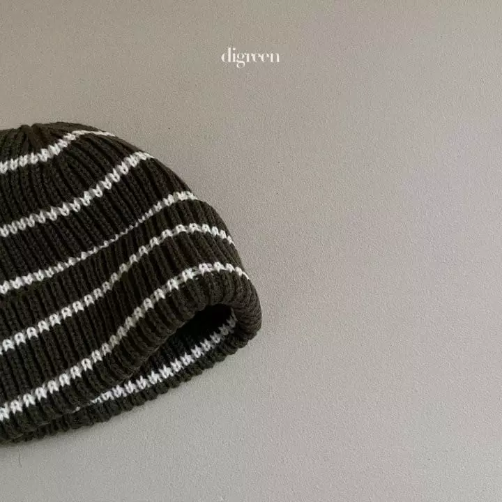 Digreen - Korean Children Fashion - #childofig - Stripes Beanie - 9
