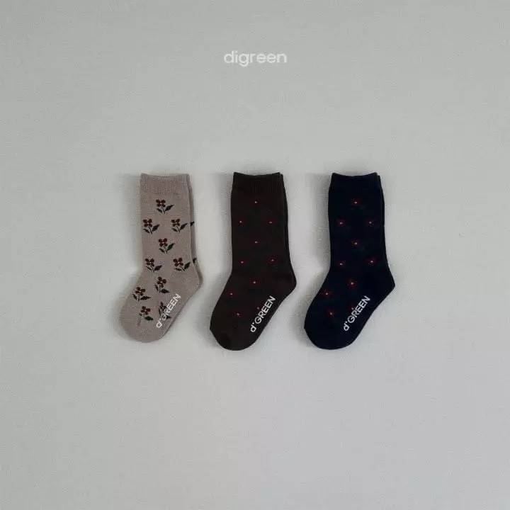 Digreen - Korean Children Fashion - #childofig - Arom Socks - 6