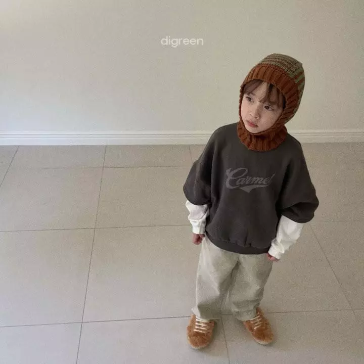 Digreen - Korean Children Fashion - #childofig - Camel Sweatshirt - 12
