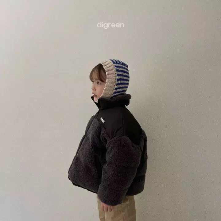 Digreen - Korean Children Fashion - #childrensboutique - Butter Duck Padding Jacket - 11