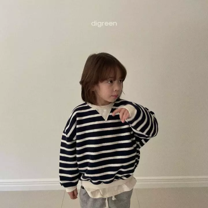 Digreen - Korean Children Fashion - #childrensboutique - Ddeng Ggang Sweatshirt - 10