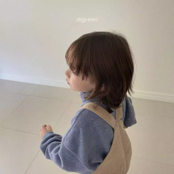 Digreen - Korean Children Fashion - #childrensboutique - Loose Turtleneck Tee - 7