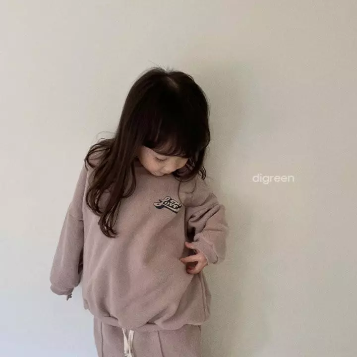 Digreen - Korean Children Fashion - #childrensboutique - Love V Sweatshirt - 2