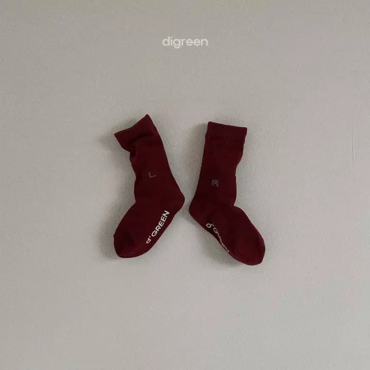 Digreen - Korean Children Fashion - #childrensboutique - Owen Socks - 9