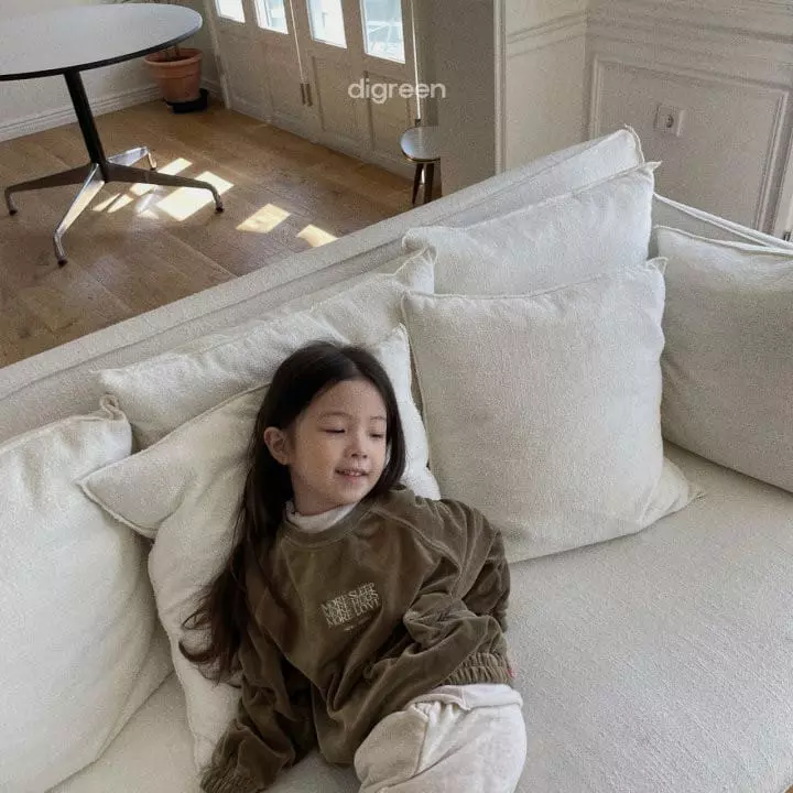 Digreen - Korean Children Fashion - #designkidswear - More Velvet Sweatshirt - 10