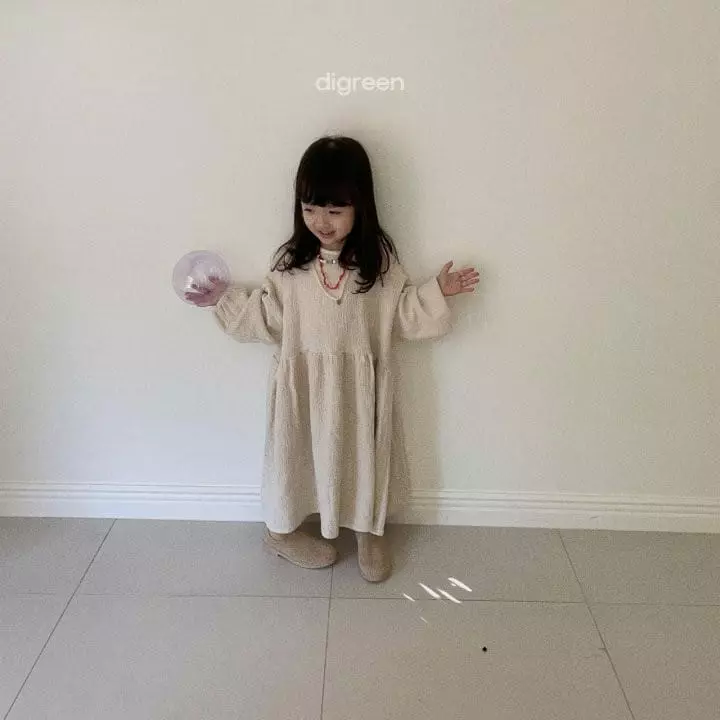 Digreen - Korean Children Fashion - #childrensboutique - Heart One-piece - 4