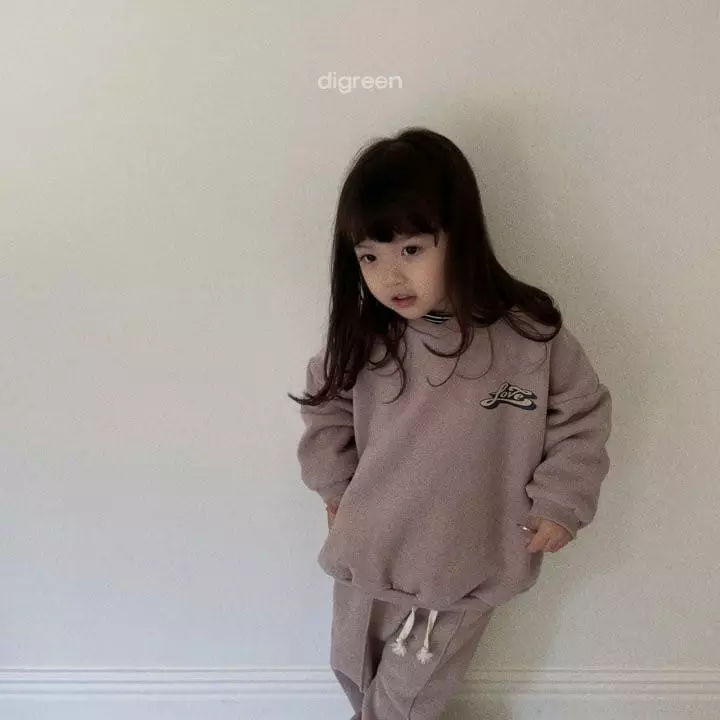 Digreen - Korean Children Fashion - #designkidswear - Love V Sweatshirt - 3