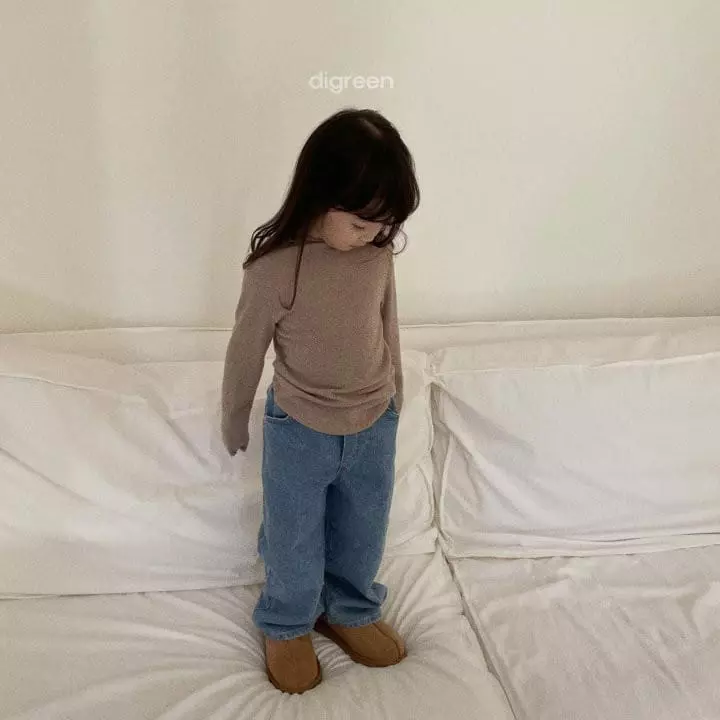 Digreen - Korean Children Fashion - #designkidswear - Nalnal Turtleneck Tee - 5