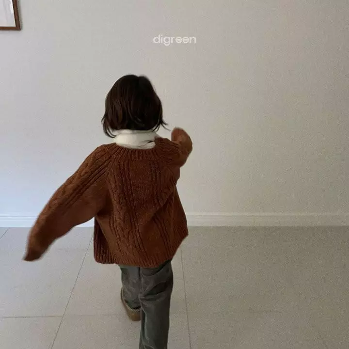 Digreen - Korean Children Fashion - #designkidswear - Rainbow Cardigan - 4
