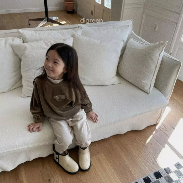 Digreen - Korean Children Fashion - #discoveringself - More Velvet Sweatshirt - 11