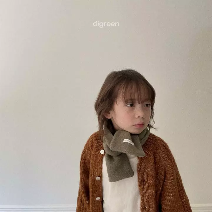 Digreen - Korean Children Fashion - #discoveringself - Cream Scarf - 8
