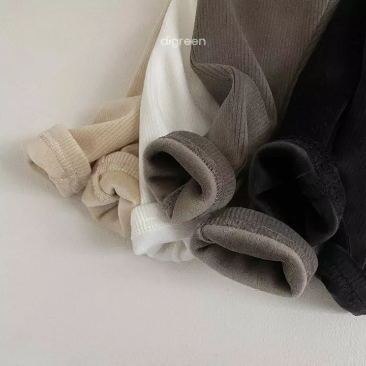 Digreen - Korean Children Fashion - #discoveringself - T Rib Leggings - 11