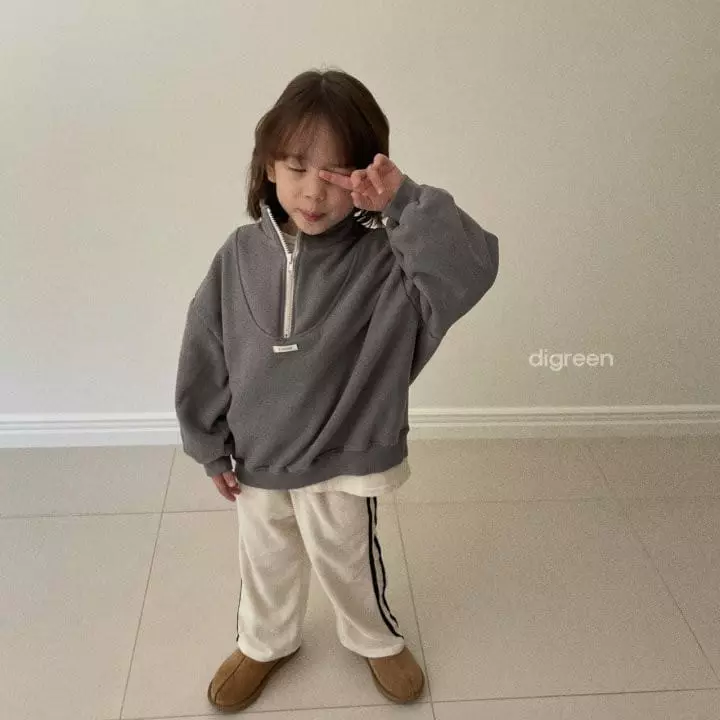 Digreen - Korean Children Fashion - #fashionkids - Fleece Zip-up - 11