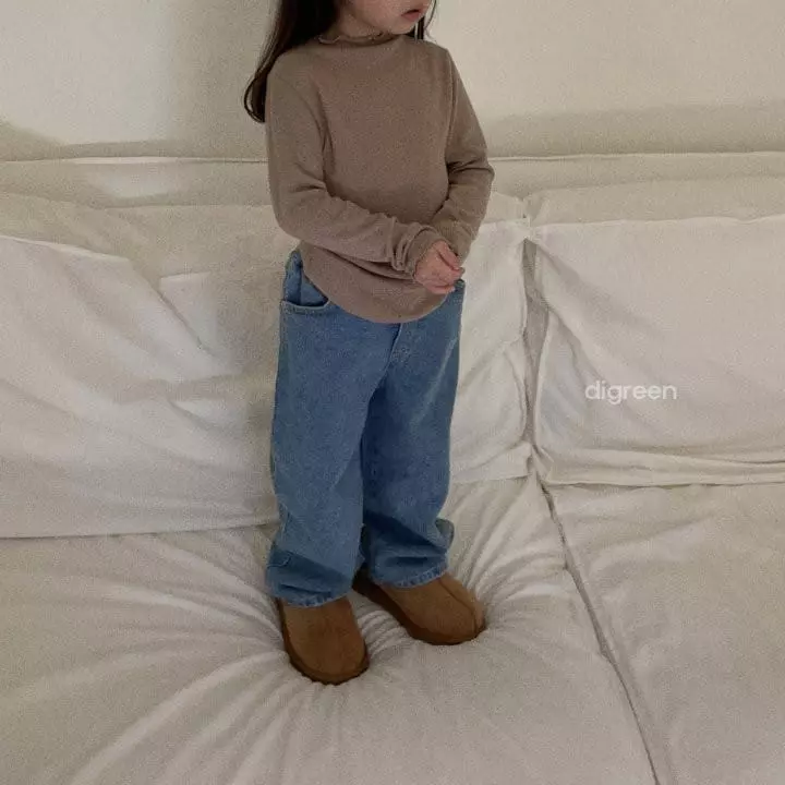 Digreen - Korean Children Fashion - #fashionkids - Nalnal Turtleneck Tee - 7