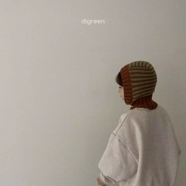 Digreen - Korean Children Fashion - #fashionkids - Stripes Baraclava - 3