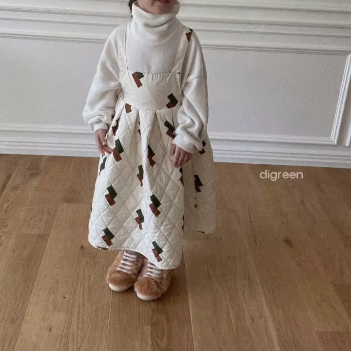 Digreen - Korean Children Fashion - #kidsshorts - Loose Turtleneck Tee - 11