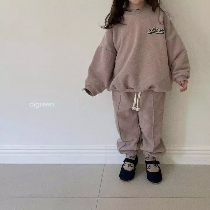 Digreen - Korean Children Fashion - #kidsshorts - Love V Sweatshirt - 6