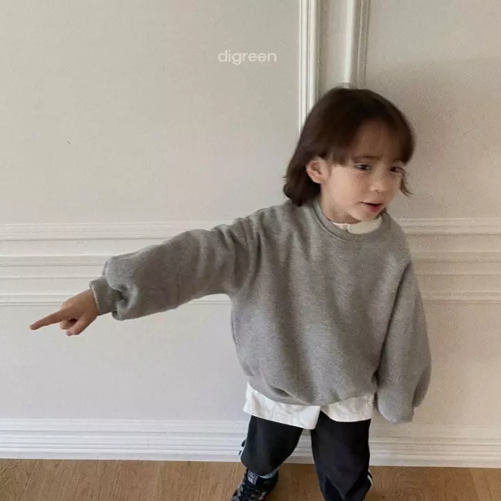 Digreen - Korean Children Fashion - #kidsshorts - Acorn Sweatshirt - 9