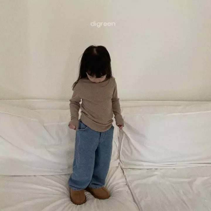 Digreen - Korean Children Fashion - #kidsshorts - Nalnal Turtleneck Tee - 8