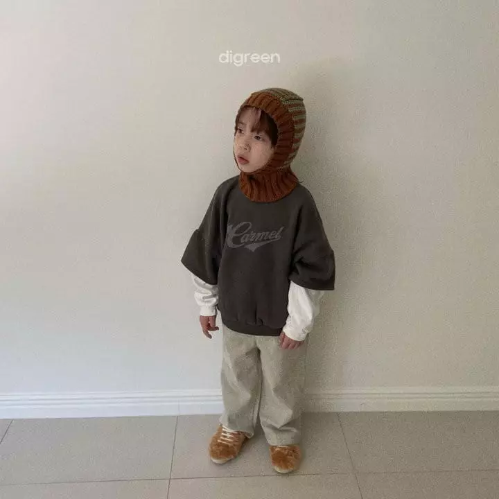 Digreen - Korean Children Fashion - #fashionkids - Stripes Baraclava - 4