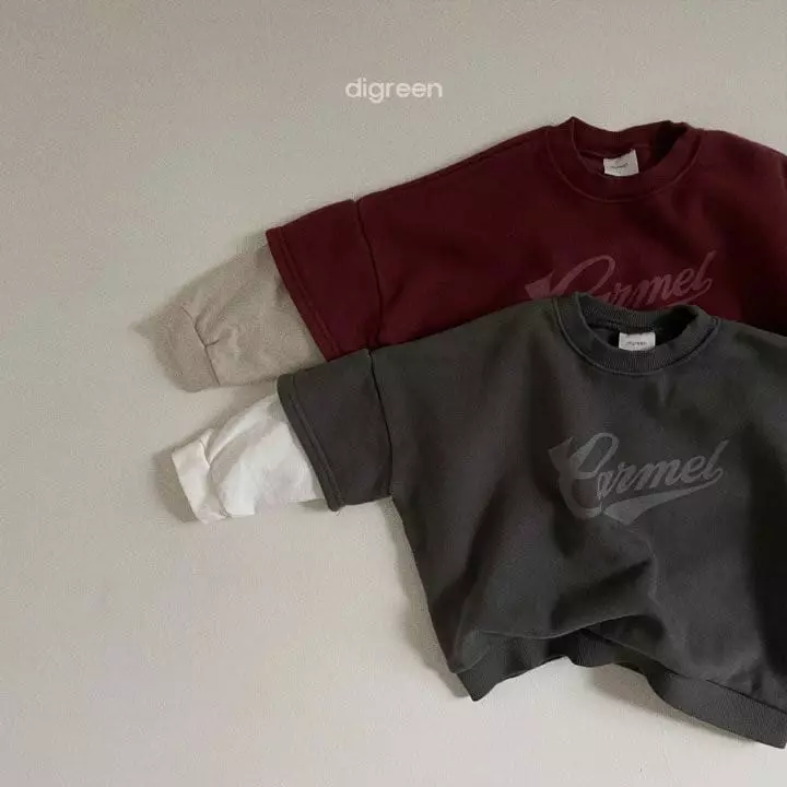 Digreen - Korean Children Fashion - #kidsshorts - Camel Sweatshirt