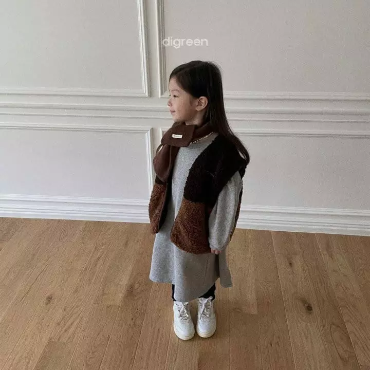Digreen - Korean Children Fashion - #kidsstore - Cream Scarf - 11