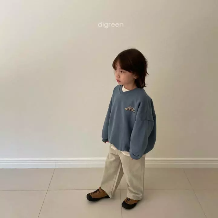 Digreen - Korean Children Fashion - #kidsstore - Love V Sweatshirt - 7
