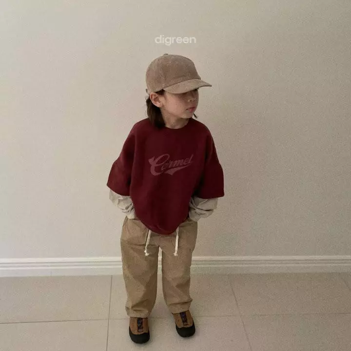 Digreen - Korean Children Fashion - #kidsstore - Camel Sweatshirt - 2