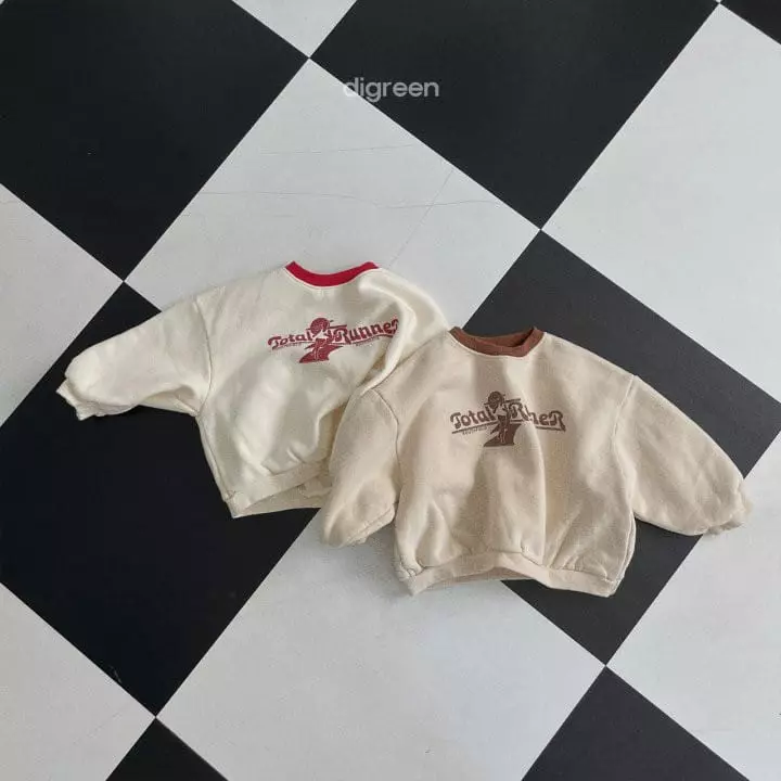Digreen - Korean Children Fashion - #kidsstore - Running Sweatshirt