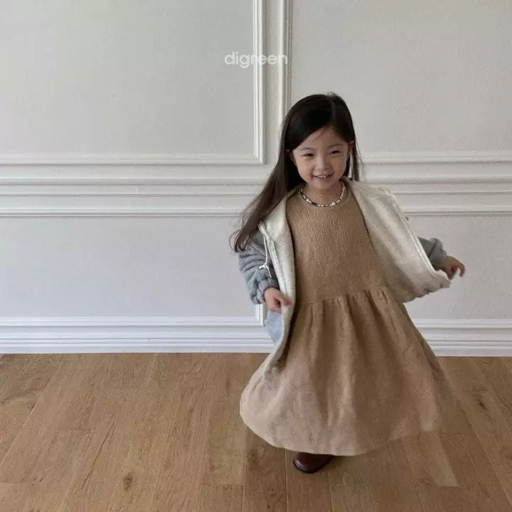 Digreen - Korean Children Fashion - #kidzfashiontrend - Heart One-piece - 9
