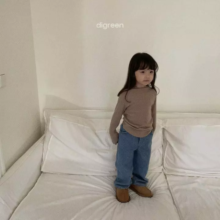Digreen - Korean Children Fashion - #kidzfashiontrend - Warm Jeans - 9
