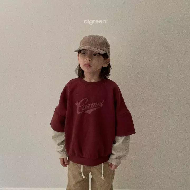 Digreen - Korean Children Fashion - #kidzfashiontrend - Camel Sweatshirt - 3