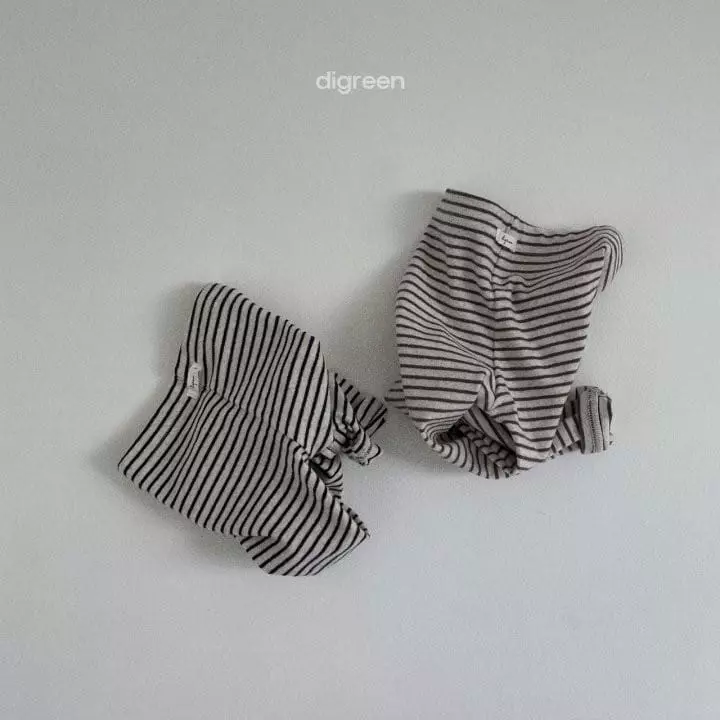 Digreen - Korean Children Fashion - #kidzfashiontrend - Maple Stripes Leggings